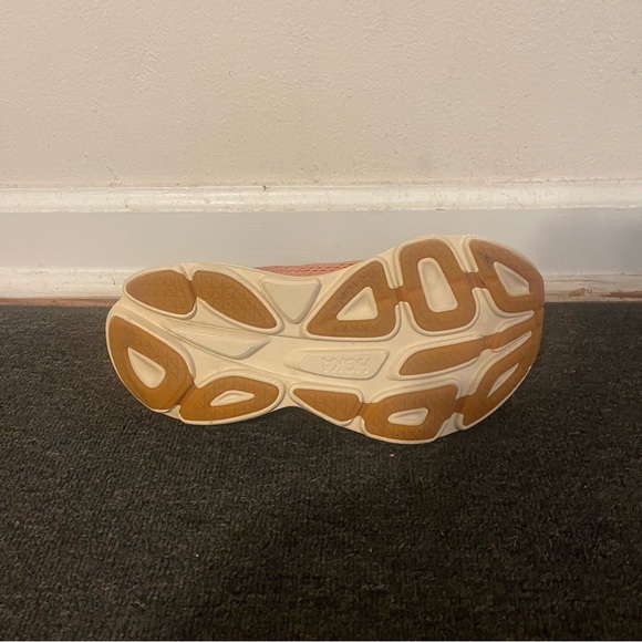 Hoka One One Bondi 8 Running Shoes Women’s Size 6.5 B Cream - Picture 6 of 11